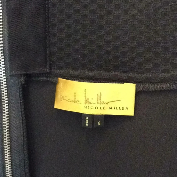 Nicole Miller Sleeveless Dress Sheer Back & Sides - Picture 8 of 9